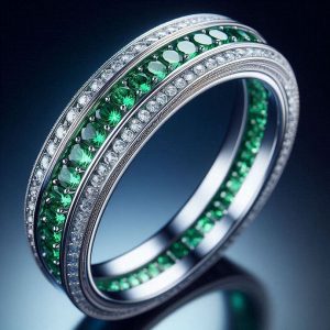 The "Aura" Grand Eternity Band